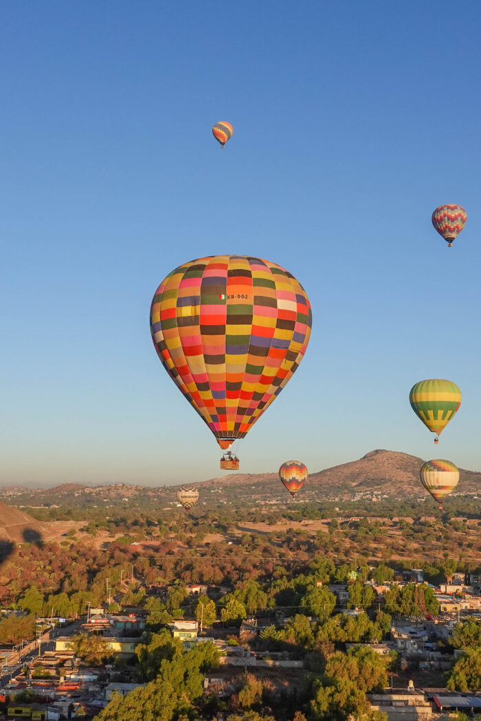 Hot Air Balloon Teotihuacan, Unforgettable Marriage Proposal